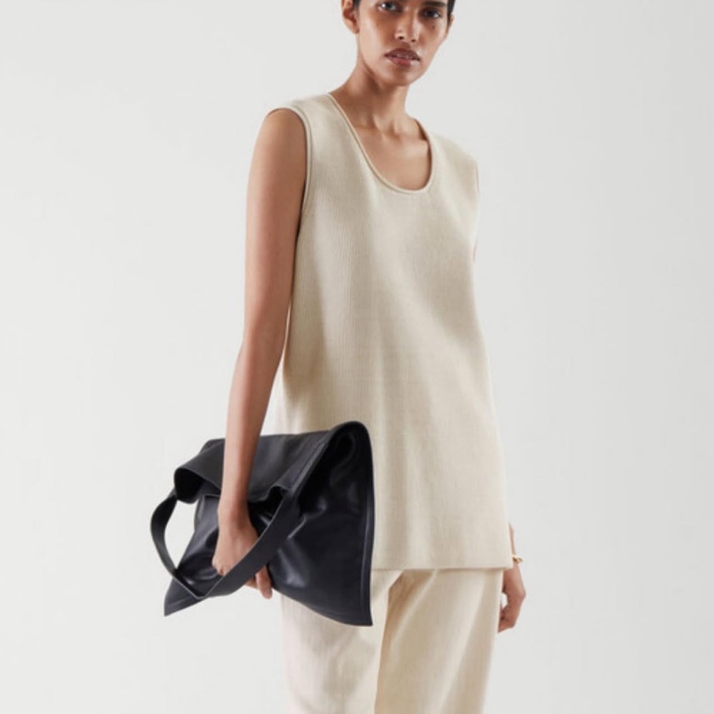 COS Beige Knit Vest - Picture 2 of 11